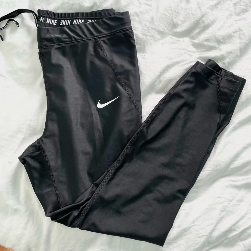 Nike Leggings with drawstring waist - Picture 1 of 2